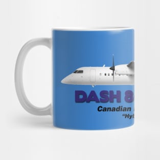 DeHavilland Canada Dash 8-300/Q300 - Canadian Regional Airlines "Hybrid Colours" Mug